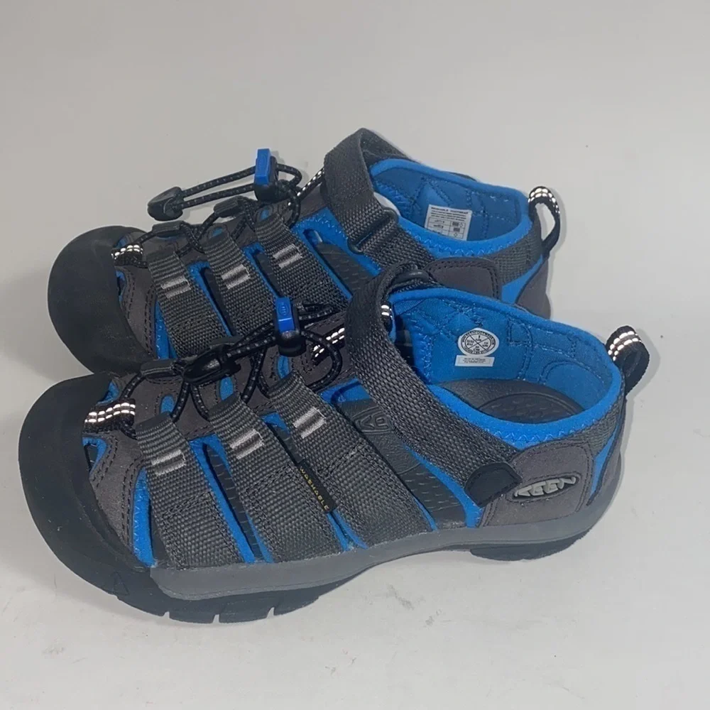 Keen Newport h2 blue and gray hiking water shoe